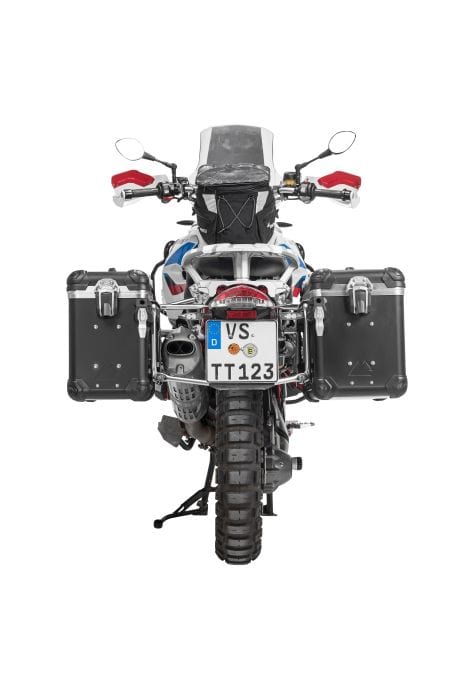 Touratech Zega Evo aluminium zijkoffers met houders voor de R1300GS