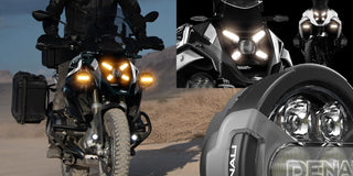 Luces de conducción de doble haz Denali D7 PRO con sistema modular X-Lens