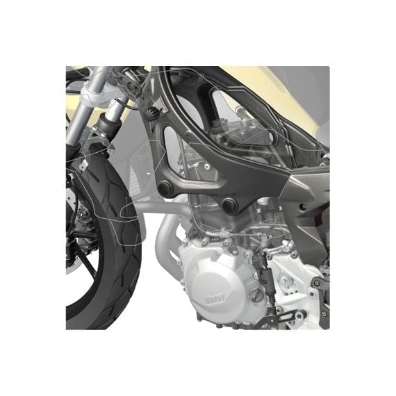 Puig 0096N Puig frame doppen set voor de BMW F850GS en F750 GS Framebescherming