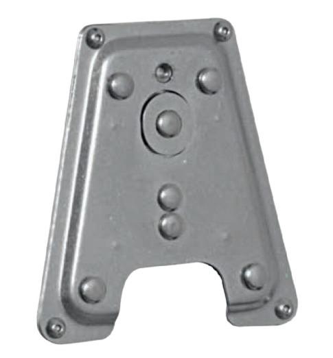 Placa adaptadora Touratech Zega Pro para montar más equipaje
