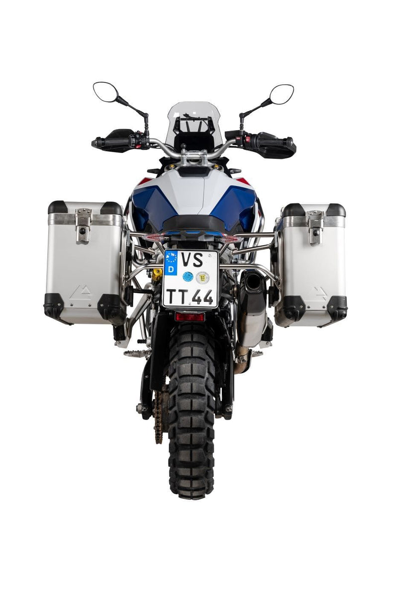 Touratech 01-083-5731-0 Touratech ZEGA Pro aluminium zijkoffers met houders voor de F900GS kofferset Touratech ZEGA Pro aluminium zijkoffers met houders voor de F900GS