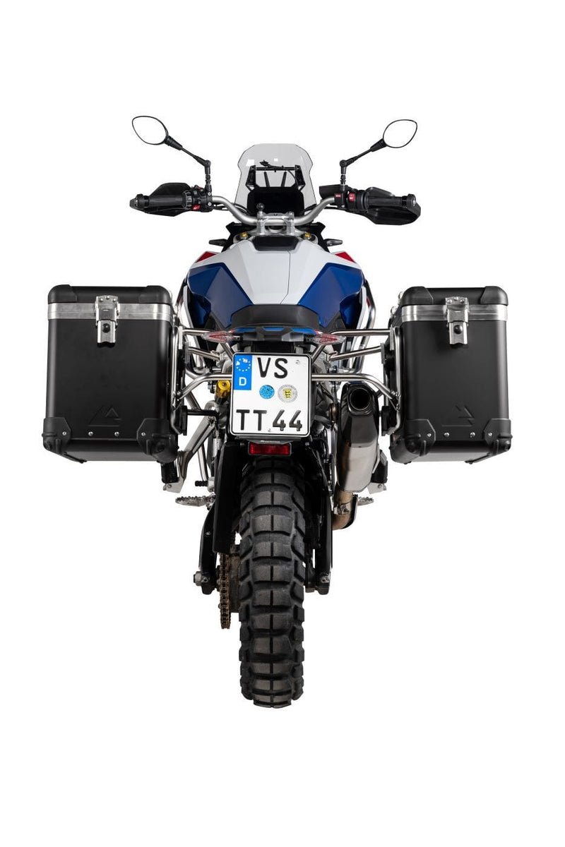 Touratech 01-083-5732-0 Touratech ZEGA Pro aluminium zijkoffers met houders voor de F900GS kofferset Touratech ZEGA Pro aluminium zijkoffers met houders voor de F900GS
