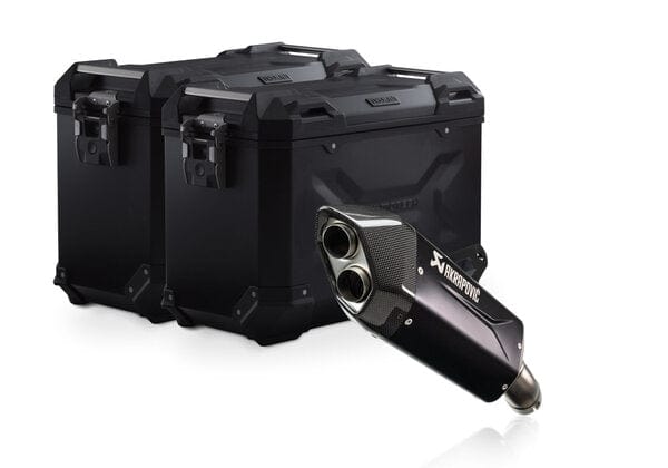 SW-Motech KFT.07.975.72001/B SW-Motech TRAX ADV Aluminium Koffersysteem voor de BMW R1300GS Zijkoffers SW-Motech TRAX ADV Aluminium Koffersysteem voor de BMW R1300GS