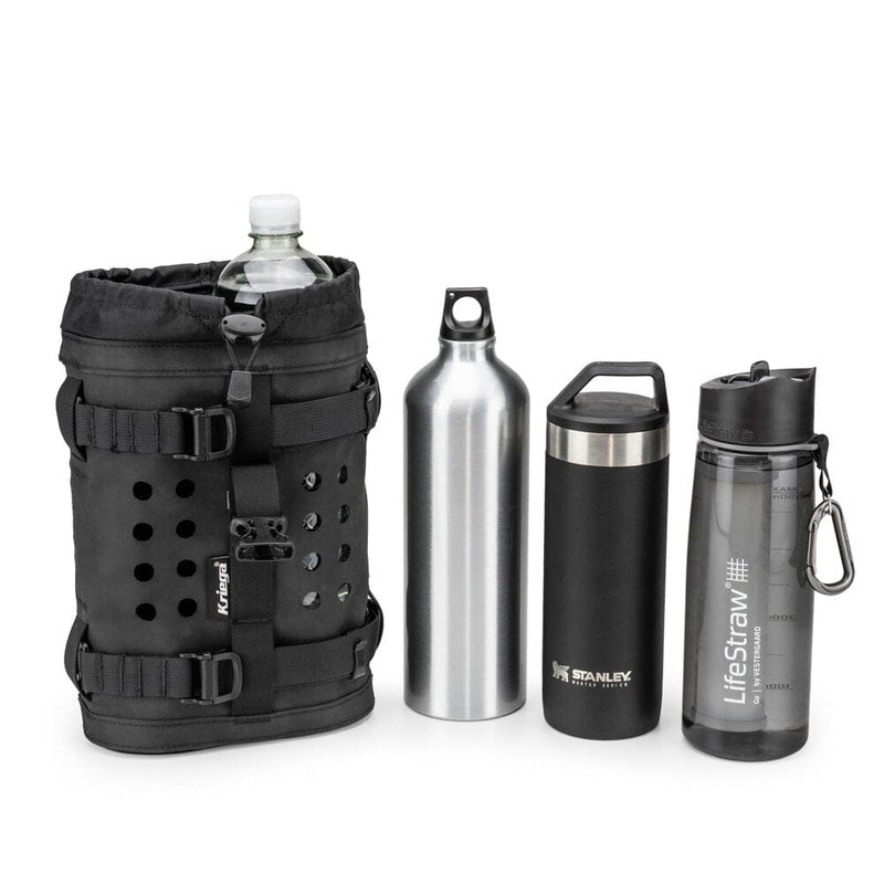 Kriega KOSBOT Kriega OS-Bottle Fleshouder – Voor Brandstof of Waterflessen (2x 1L) Tassen Kriega OS-Bottle Fleshouder – Voor Brandstof of Waterflessen (2x 1L)
